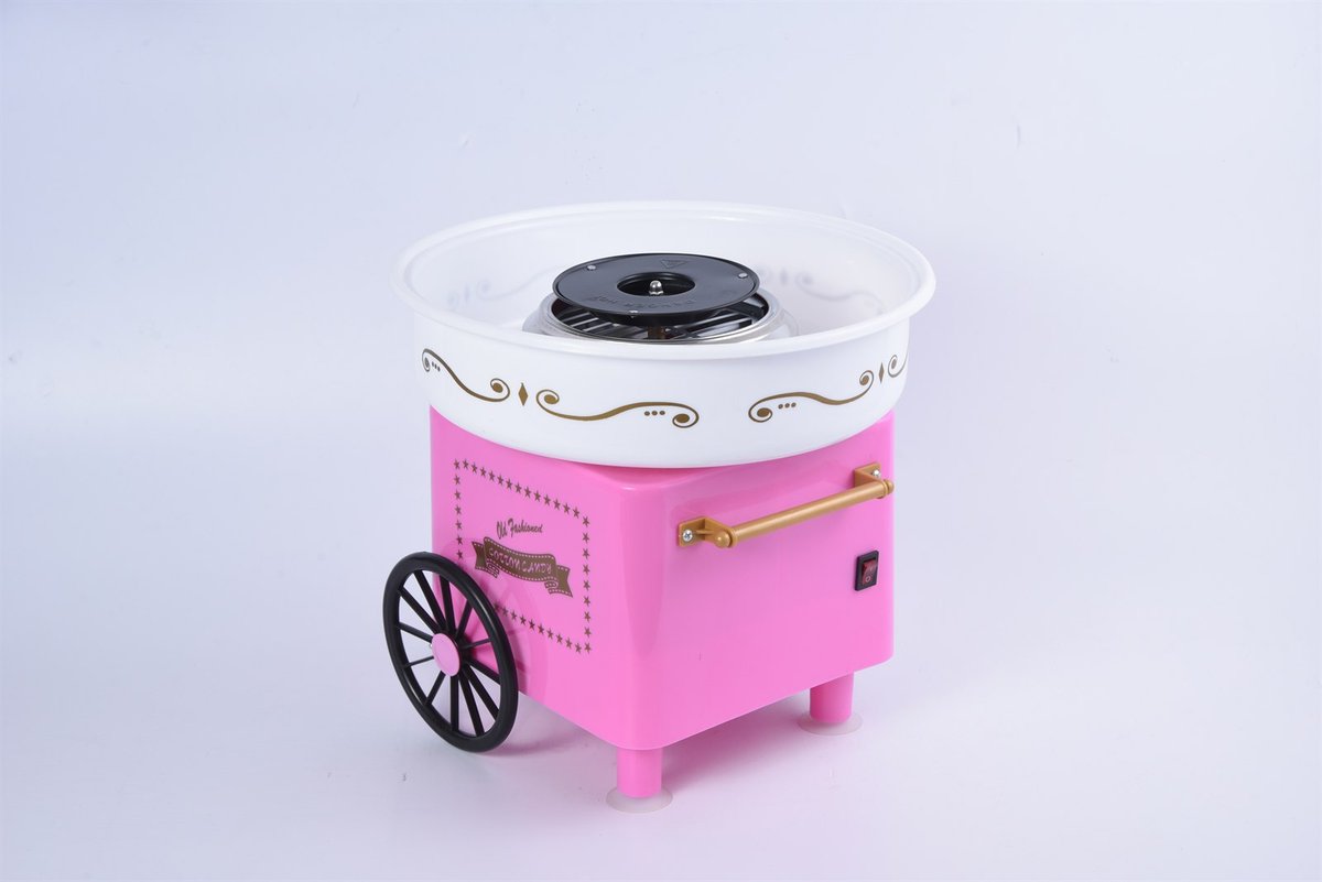 Cotton Candy Machine — Cart Style (Pink)